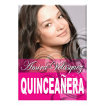 Sweet 15 Quinceañera Photo Birthday Party Invite