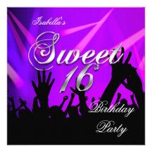 16th Birthday Party Invitations on Rave Party Invitations  81 Rave Party Announcements   Invites