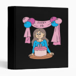 Sweet 16 3 ring binders