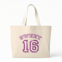 Sweet 16 canvas bags