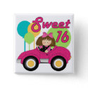 Sweet 16 Birthday button