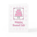 Sweet 16 Birthday Card by StarStock Sweet 16 Birthday Card