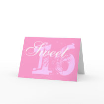 Sweet 16 birthday card by lollypopgirrrl Sweet 16 birthday card