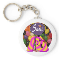 Sweet 16 Birthday Gear Key Chain