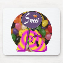 Sweet 16 Birthday Gear Mouse Pad