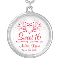 Sweet 16 Birthday Gift - Sweeheart Necklace