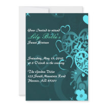 Sweet 16 Birthday invitation by electraivy1 Sweet 16 Birthday invitation