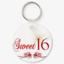 Sweet 16 Birthday keychain