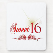 Sweet 16 Birthday Mouse Pad