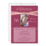 Sweet 16 Birthday Party Invitation