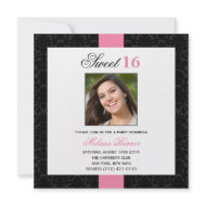 Sweet 16 Birthday Party Invitation invitation