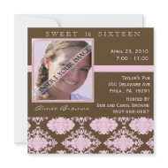 Sweet 16 Birthday Party Invitation invitation