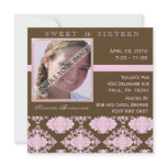 Sweet 16 Birthday Party Invitation