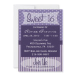Sweet 16 Birthday Party Invitation