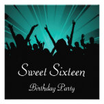Sweet 16 Birthday Party Invitation