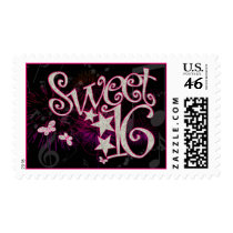 Sweet 16 Birthday Postage