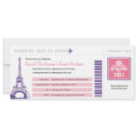 Sweet 16 Boarding Pass to Paris Announcements