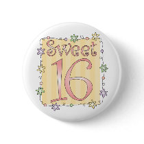 Sweet 16 buttons by Rose_Creek_Boutique Sweet 16 buttons