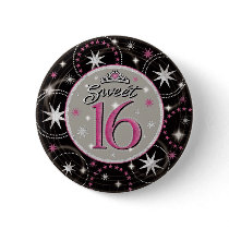 Sweet 16 Button by Tinkerbella87 Sweet 16 Button