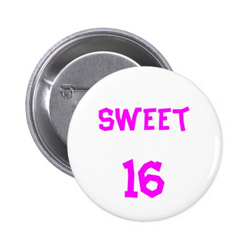 Sweet 16 Button