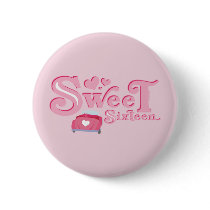 Sweet 16 Car Heart Pin
