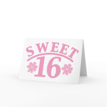 Sweet 16 cards