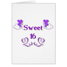 Sweet 16 card