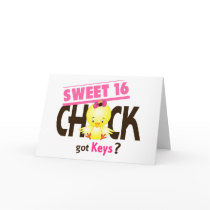 Sweet 16 Chick 1 cards
