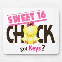 Sweet 16 Chick 1 Mouse Pad