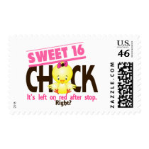 Sweet 16 Chick 2 Postage