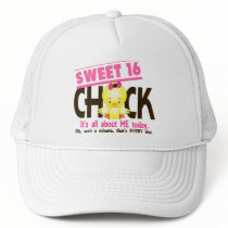 Sweet 16 Chick 3 Hats