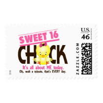 Sweet 16 Chick 3 Stamps