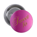 Sweet 16 Club Button pink