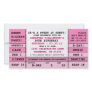 Sweet 16 Concert Ticket Invitation Photo Card