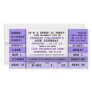 Sweet 16 Concert Ticket Invitation Photo Card