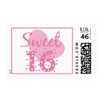 Sweet 16 Confetti Stamp