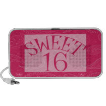 Sweet 16 Doodle Mini Speakers