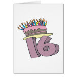 Sweet 16 greeting cards