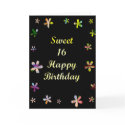 Sweet 16 Happy Birthday cards by TheStampStore Sweet 16 Happy Birthday cards