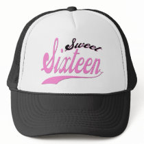 Sweet 16 trucker hats