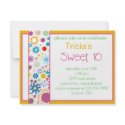 Sweet 16 Invitation invitation
