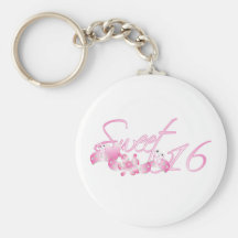 Sweet 16 key chain