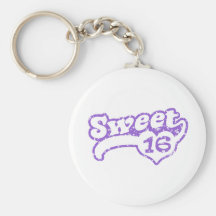 Sweet 16 key chain