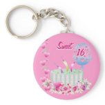 Sweet 16 Key Chain