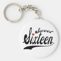 Sweet 16 key chains
