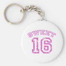 Sweet 16 key chains