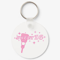 Sweet 16 Key keychains