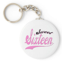 Sweet 16 keychain