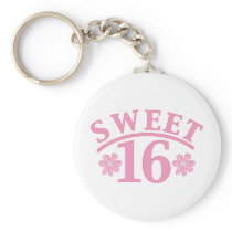Sweet 16 keychains