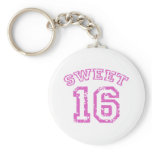 Sweet 16 key chains